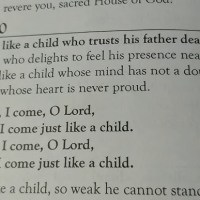 Just Like A&nbsp;Child