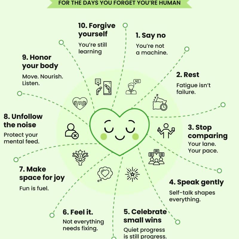10 Ways to be Kind to&nbsp;Yourself