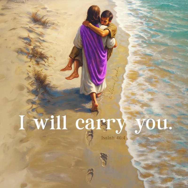 When Your Strength Runs Out, I Will Carry&nbsp;You