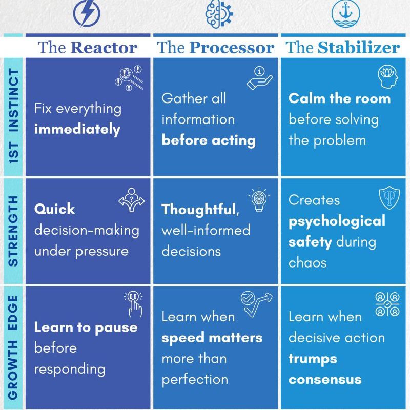 Stress Leadership Types