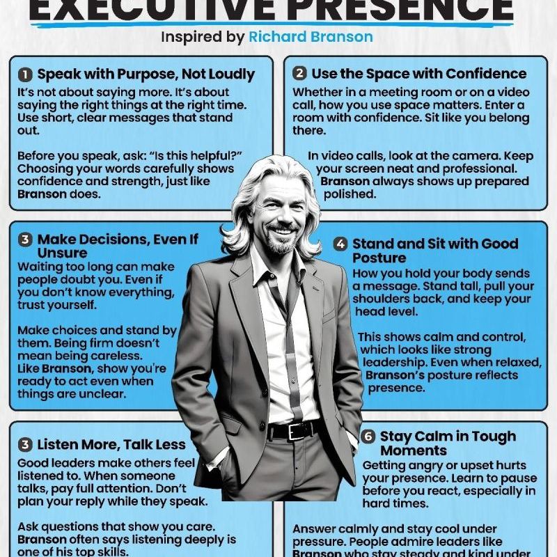 6 Secrets To Improving Your Executive&nbsp;Presence