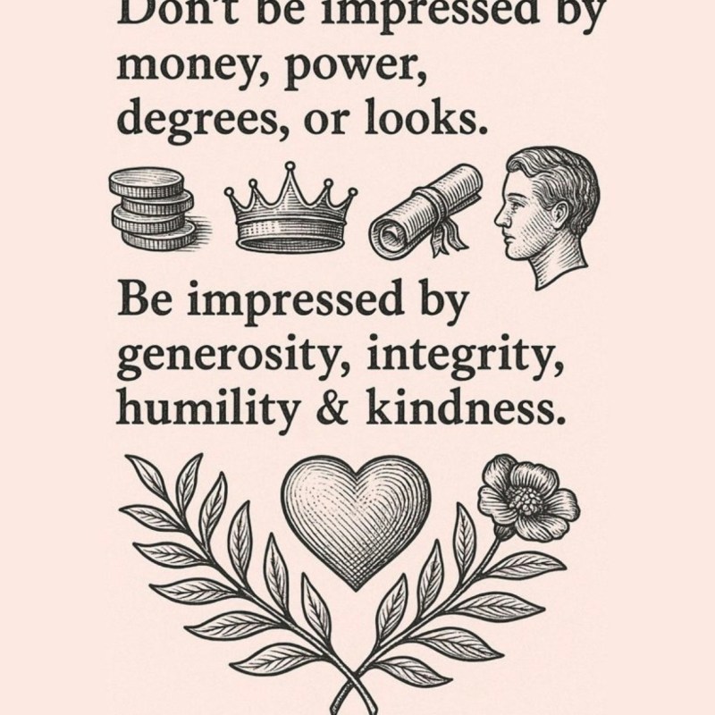 The Things That Truly&nbsp;Impress