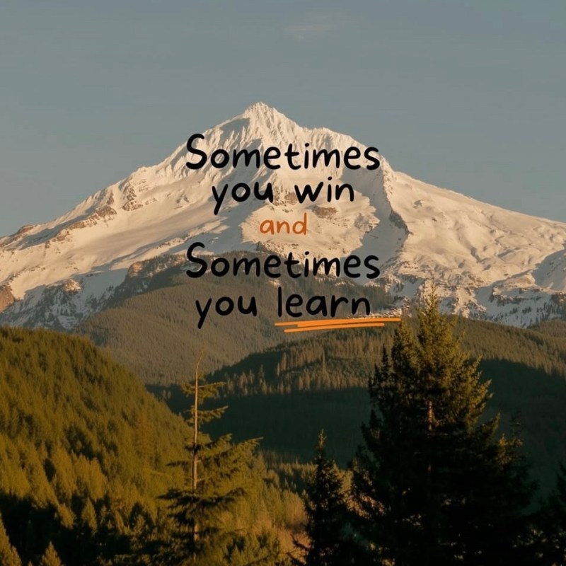 The Beauty in Not Always&nbsp;Winning