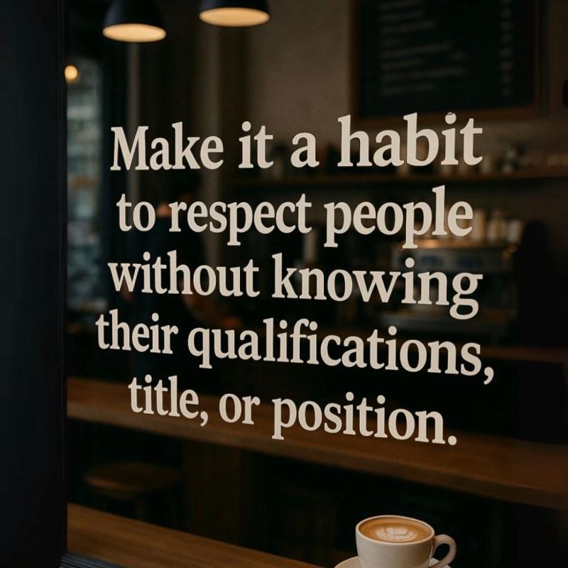 The Quiet Power of&nbsp;Respect