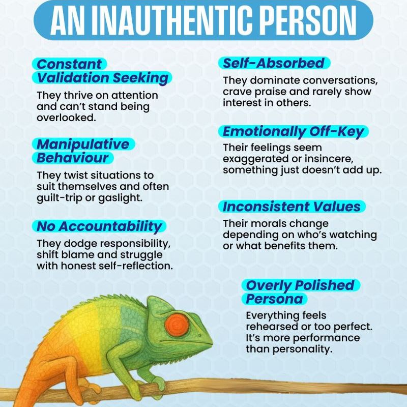 7 Signs You’re Dealing With An Inauthentic&nbsp;Person
