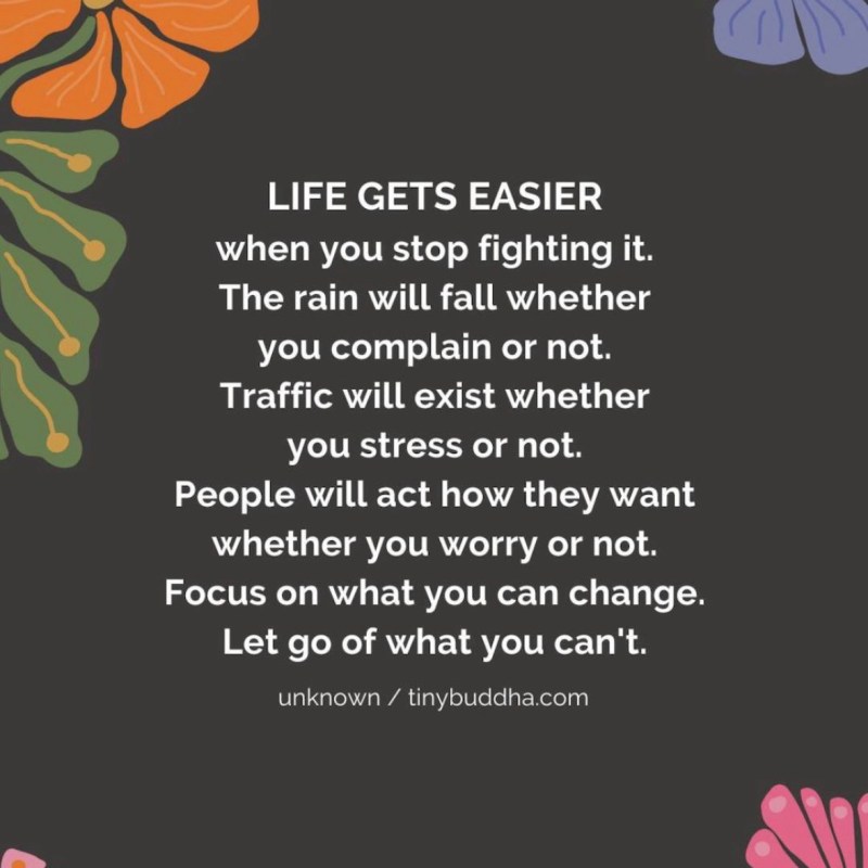 When You Stop Wrestling the&nbsp;Weather