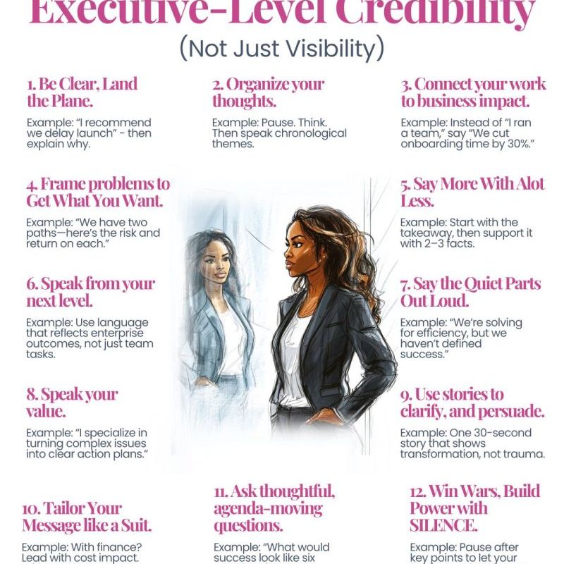 How to Build Executive-Level&nbsp;Credibility