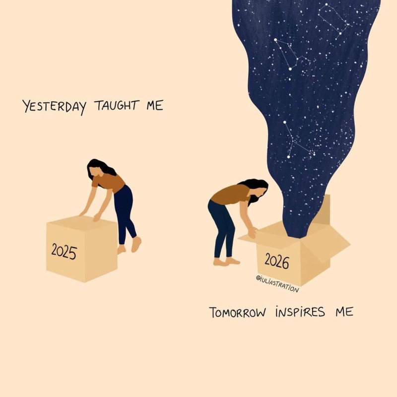 Yesterday Taught Me. Tomorrow Calls Me&nbsp;Forward.