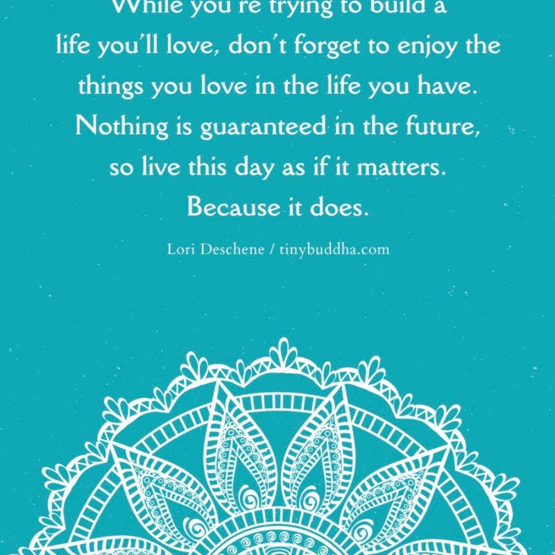 Borrowed Tomorrows, Lived&nbsp;Todays