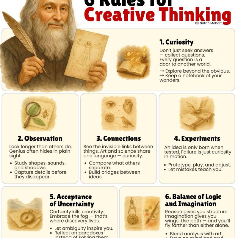 6 Rules for Creative&nbsp;Thinking