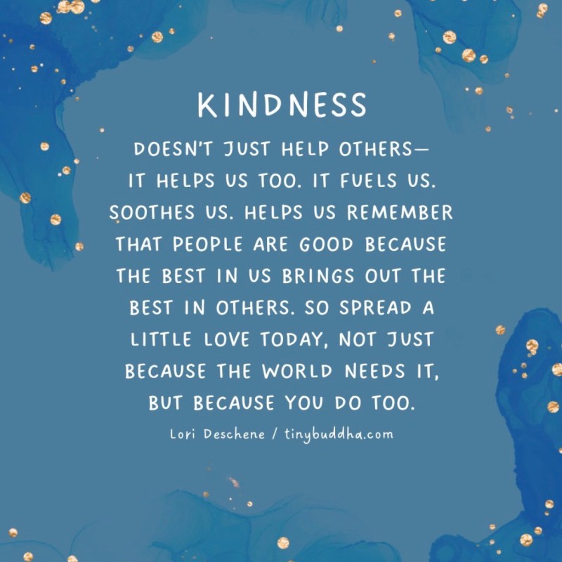 The Selfish Case for&nbsp;Kindness