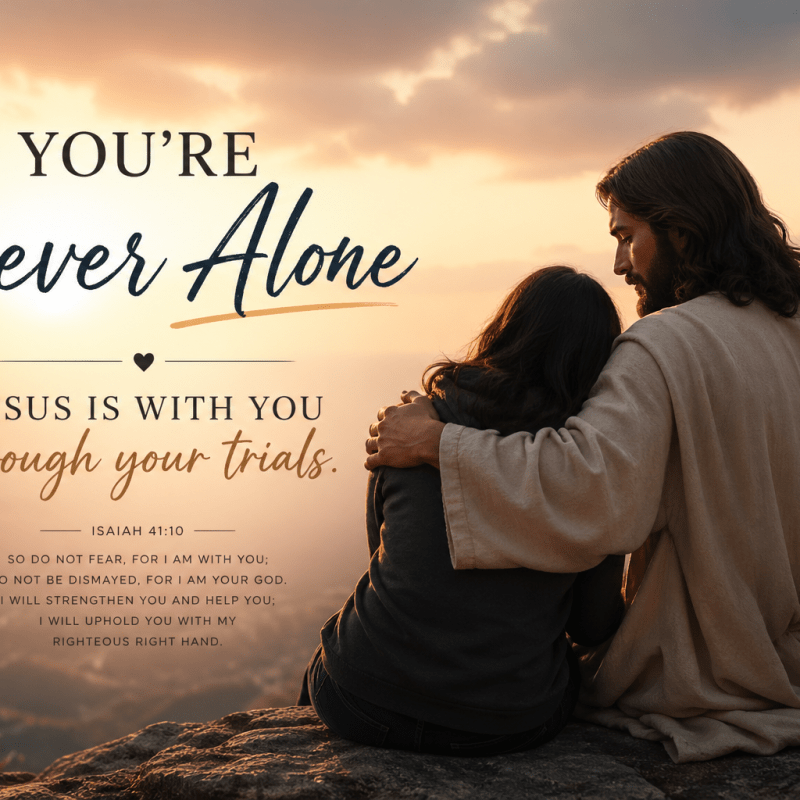 You’re Never Alone